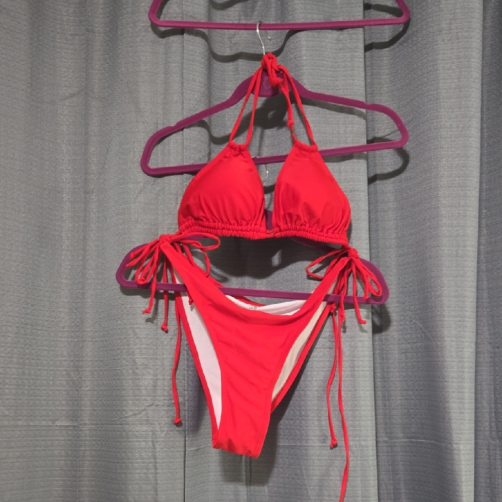 Red Bikini Set
